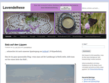 Tablet Screenshot of lavendelhexe.net